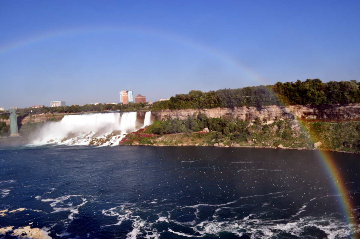 虹とアメリカ滝